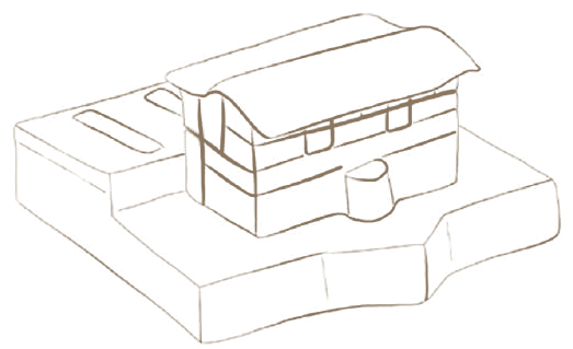 The Celler Laurona cellar, as drawn on the Laurona label